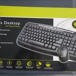 GearHead Wireless Desktop W Optical Mouse
