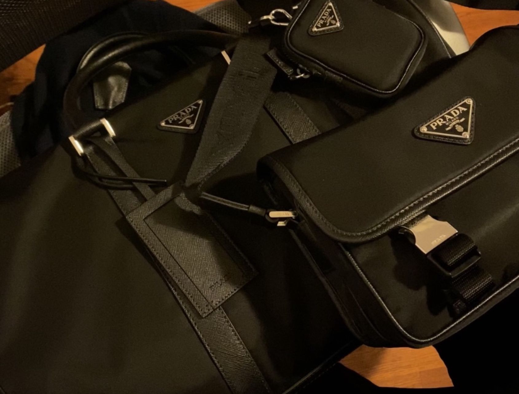PRADA Duffle Bag & Shoulder Bag (used)