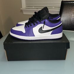Jordan 1 Low ‘Court Purple’