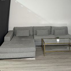 Free Delivery 🚚 Grey  Sectional