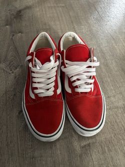Red And White Vans