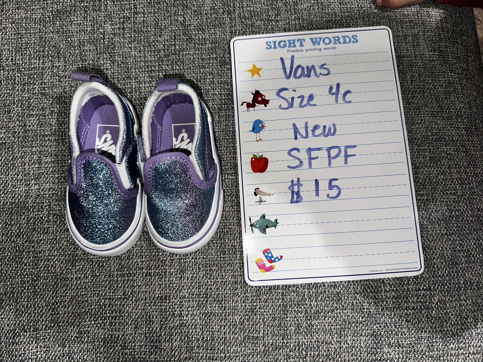 Girl Vans, Converse , Adidas Shoes 4c-5c