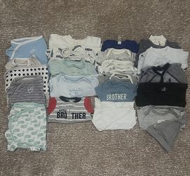 Baby Boy Clothes 0–3 Months – Bodysuits, Coveralls, Swaddles