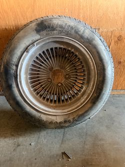 Firestone Affinity P195/65R15 Tire on 5-Lug Aluminum Fin Wheel