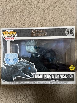 Funko Pop! Game of Thrones - Night King & Icy Viserion Glow in the Dark #58