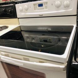 Whirlpool Glass Top Stove 