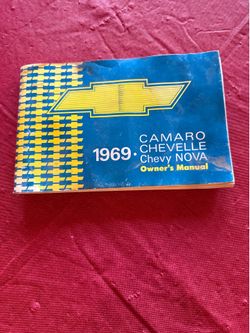 Chevy Camaro owners manual