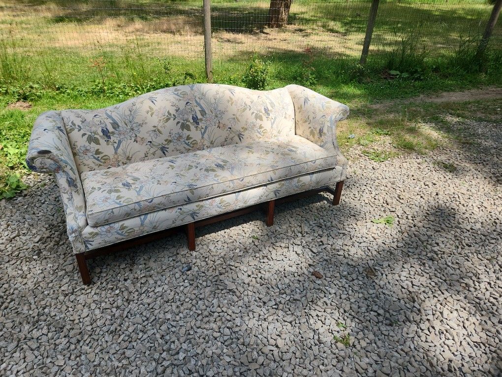 Chinese Chippendale Style Sofa