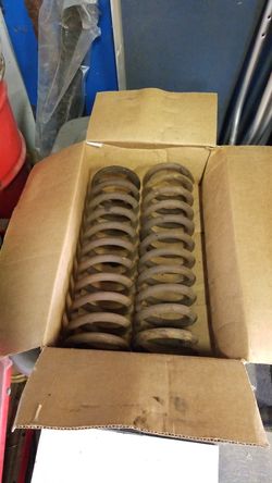 Front coil springs