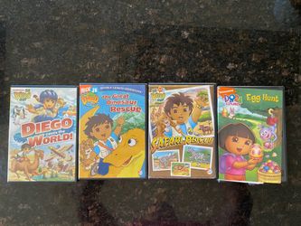Lot Of Go Diego Go And One Dora DVD