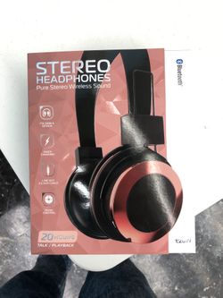 Wireless headphones 20 hours duration talk playback