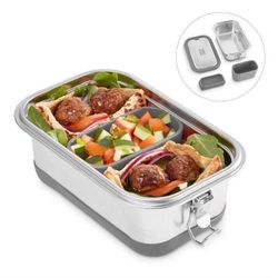 New DASH The Fit Cook x Stainless Steel Lunch Box
