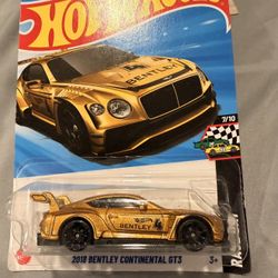 Hot Wheels 2018 Bentley Continental GT3