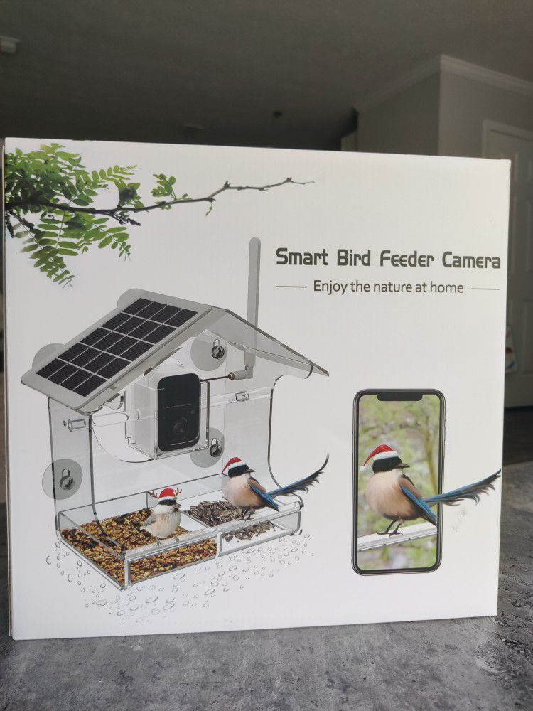 Solar Powered Smart Bird Feeder