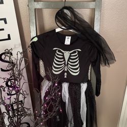 Halllween Costume Bone Princess 