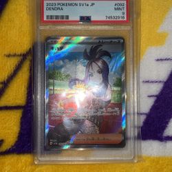 Pokemon Dendra Trainer Card PSA 9