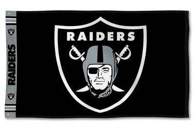 Raider Flag 3X5 Nice Team Flag