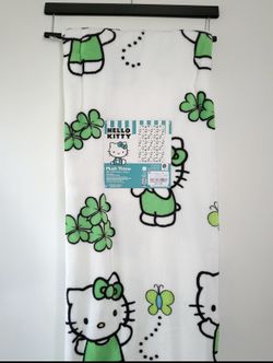 Hello Kitty St Patrick’s Blanket 