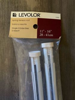 New Levolor Spring Tension Rod 11–16 Inch