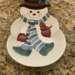 Snowman Spoon Holder