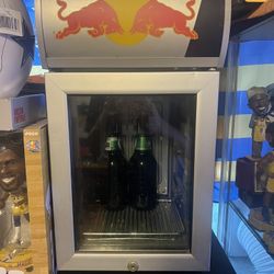 Red Bull Mini Fridge