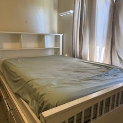 full size bed with storage 
