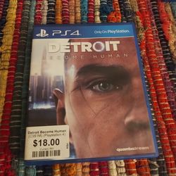 Trade PS4 game Detroit become human PlayStation