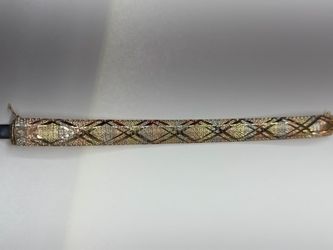 Beautiful solid gold Italian bracelet