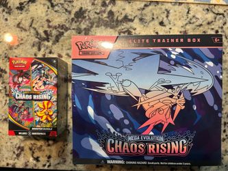 Pokemon Chaos Rising Elite Trainer Box + Booster Bundle