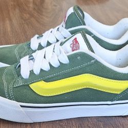 Vans Knu Skool Sneakers Green Yellow