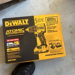 DEWALT DRILL/DRIVER KIT