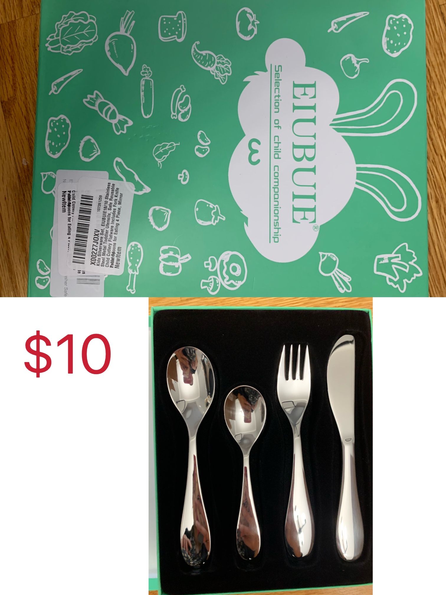 Kid’s Toddler Silverware Set