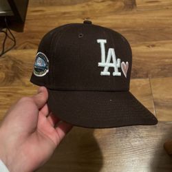 LA fitted hat