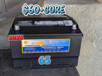 Car Battery Group Size 65
