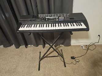 Casio CTK-720 61Key Portable Keyboard With Stand And 