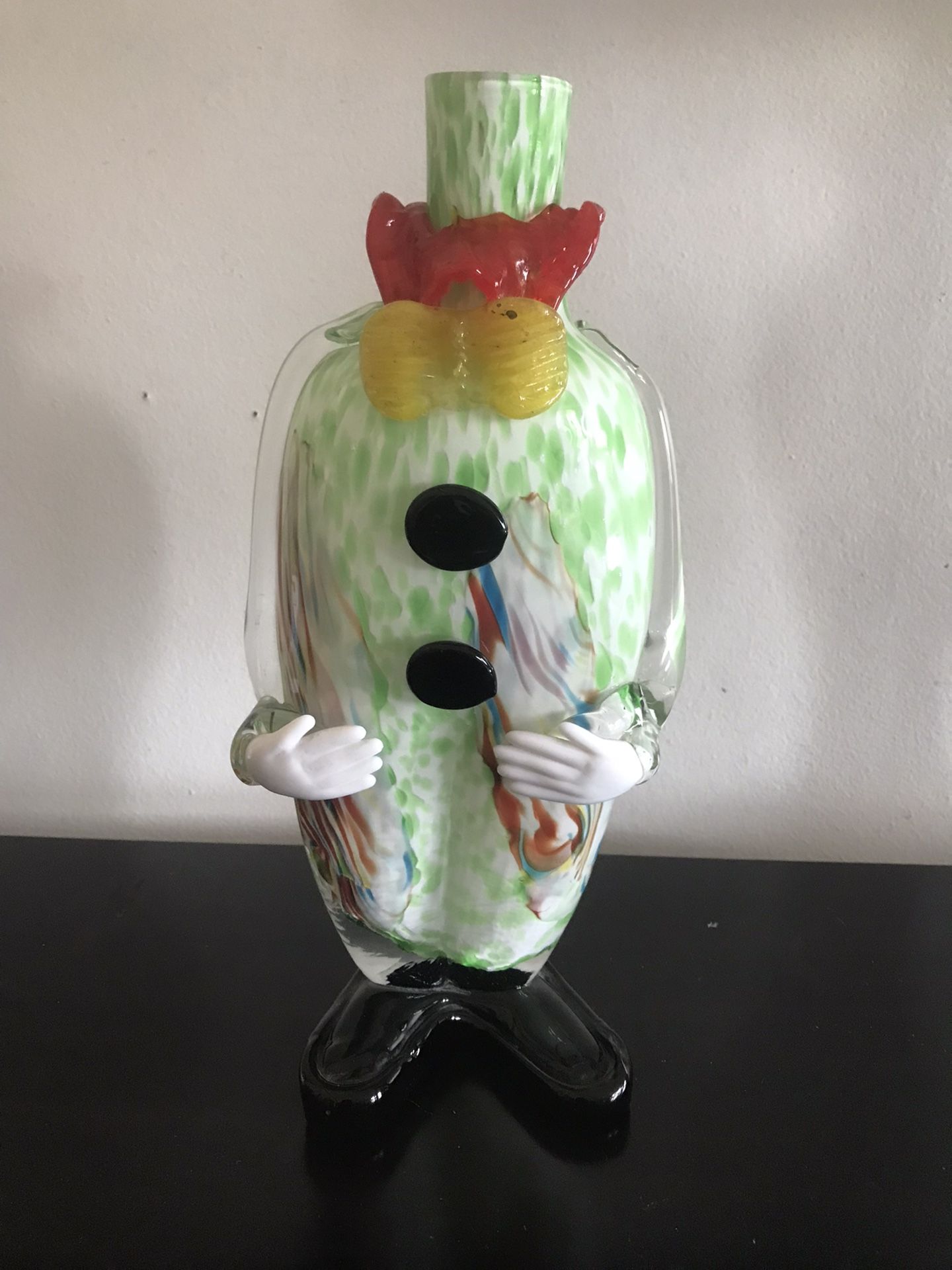 Vintage Murano Clown Decanter