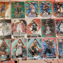 Basketball Trading Cards, Panini Pheonix, Mosaic And Prizm Draft Picks, Topps Chrome