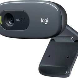 Logitech C270 HD Webcam, 720p, Widescreen HD Video Calling