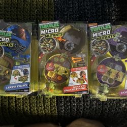 Teenage Mutant Ninja Turtles: Micro Mutants (Set Of 3)