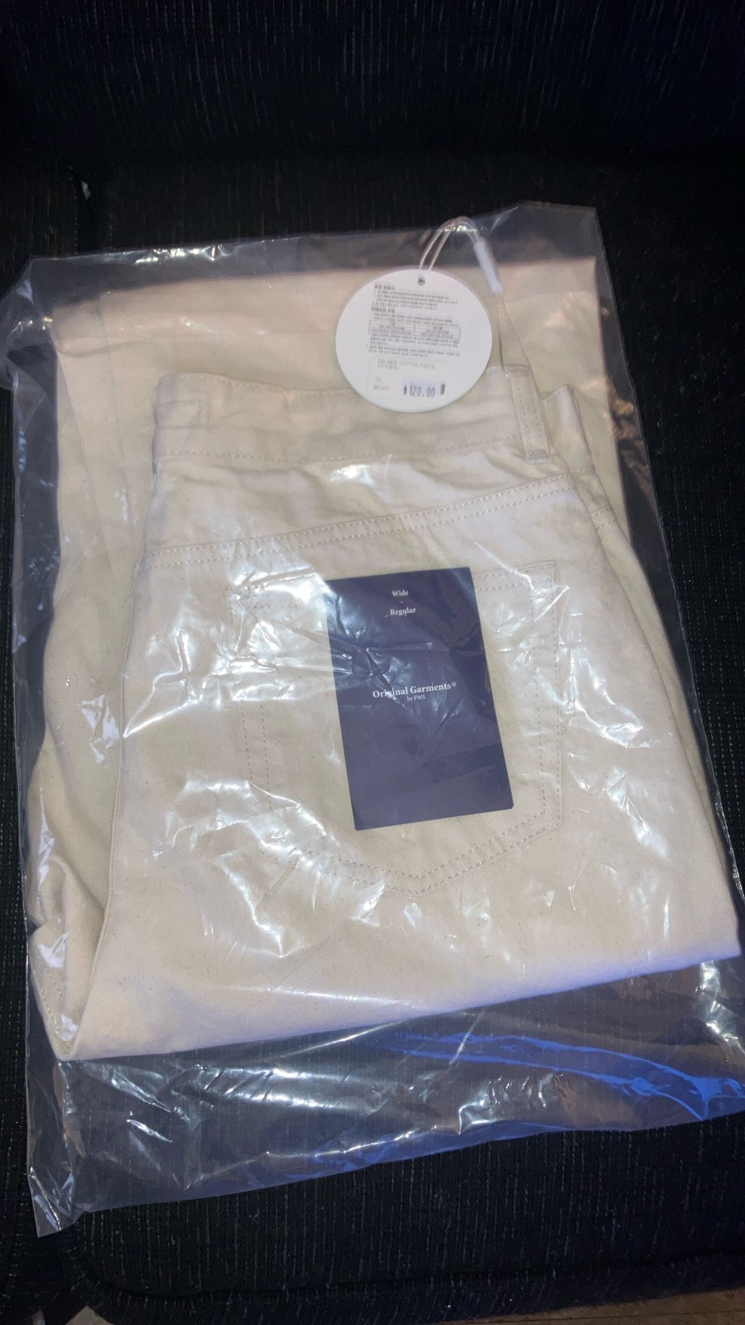 Original garment jeans