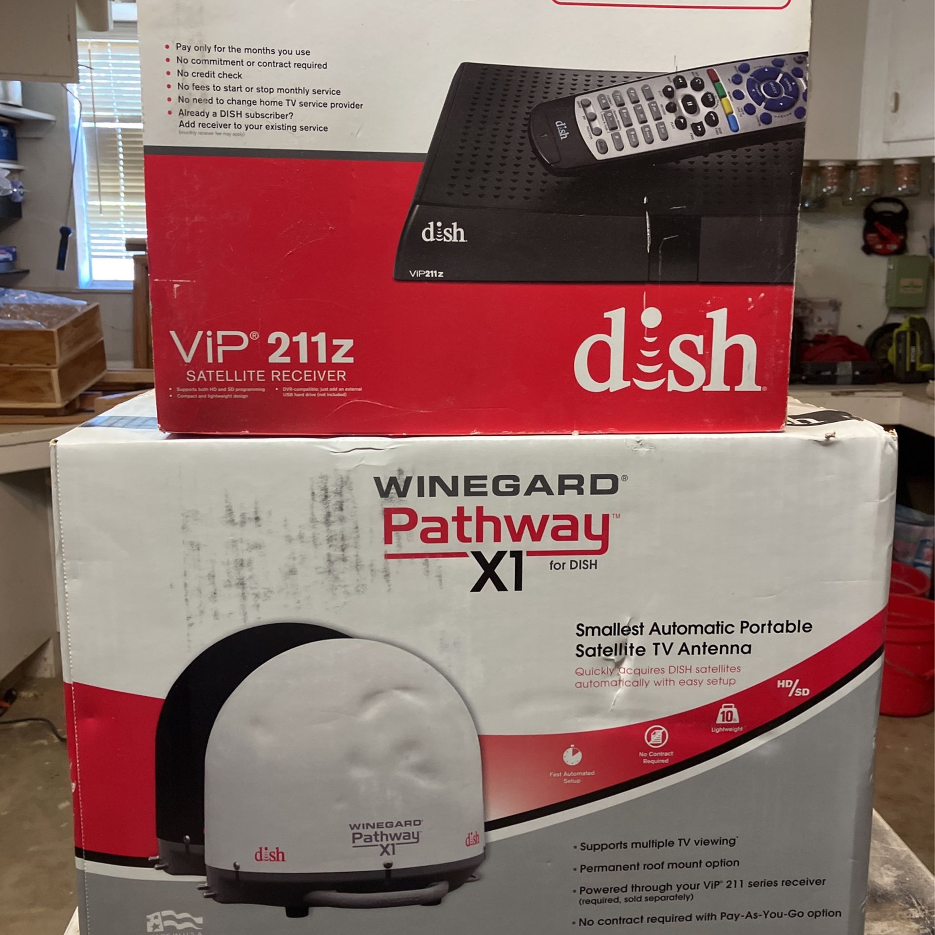Portable Satellite Tv With Receiver