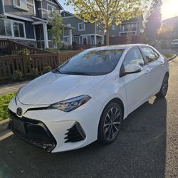 2018 Toyota Corolla Se With 74k Miles  This Car Is No Have Any Problems Or Damage 
2 New Tires
Everything Work great 👍 Rebuilt title 
Drives like new