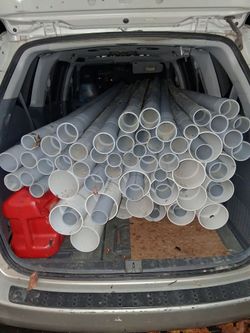 2 1/2" 3" schedule 40 pvc conduit
