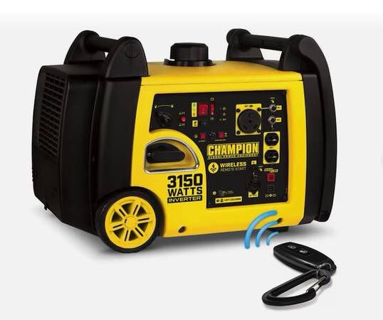 Champion 3150 remote start inverter generator