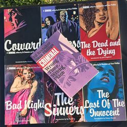 Criminal FIRST Edition Volumes #1-7 TPB Ed Brubaker Sean Phillips  Image Comics