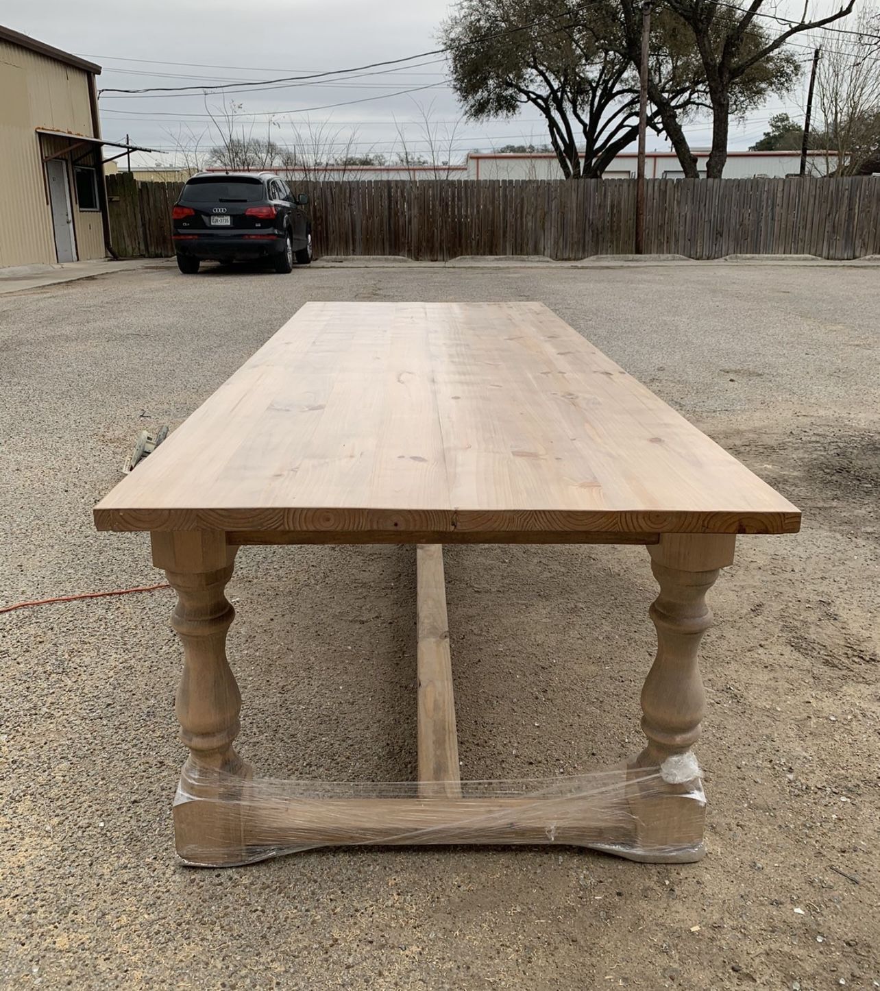 Custom Dining Table Farmhouse Country French Modern Rustic Solid Wood Set Restoration Hardware Insp Bench Hand Built Round Oval Counter Breakfast
