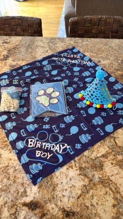 Dog birthday party accessories