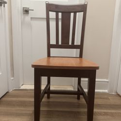 Four Chairs Solid Wood