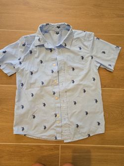 U.S. Polo Assn button down boys shirt