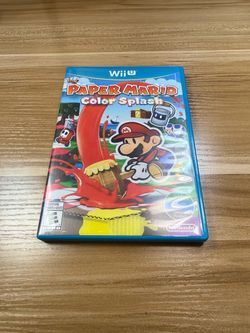 Paper Mario Color Splash Wii U